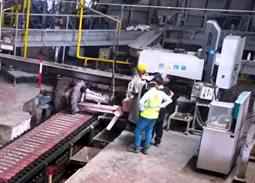 Ingot casting line